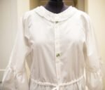 Bespoke Ladies White Cotton Nightdress Hand Embroidered - Image 2