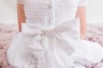 Gorgeous Cotton First Holy Communion or Flower Girl Dress - Image 6