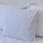 cotton and linen cushion covers hand embroidered